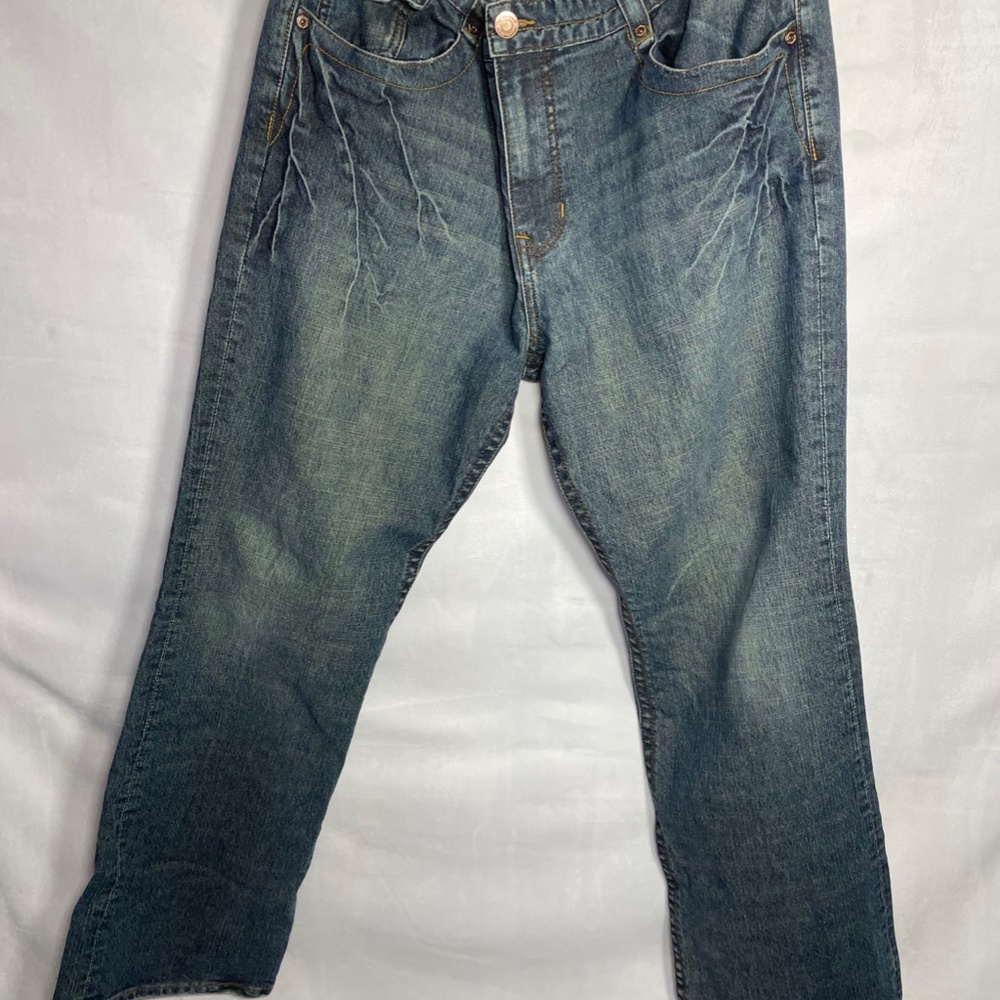 7 Premium Jeans, Blue, Back pocket